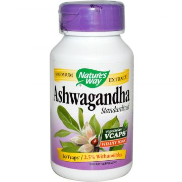 ASHWAGANDHA SE 500mg 60cps veg - Natures Way - Secom