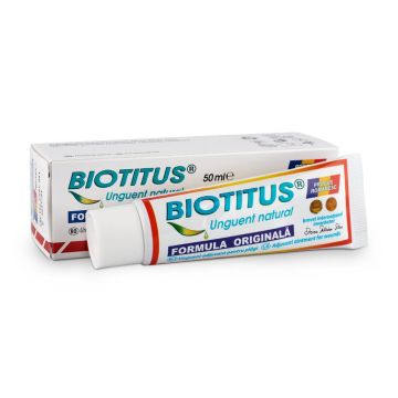 BIOTITUS UNGUENT NATURAL original adjuvant pentru plaga, 50ml, TIAMIS MEDICAL