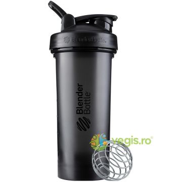 Blender Bottle Shaker Clasic Black 800ml