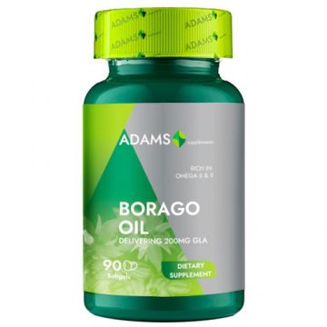 Borago Oil 1000mg 90 cps, Adams