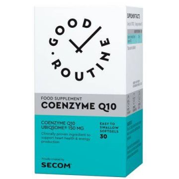 COENZYME Q10 30mg, 30 capsule moi, Good Routine by SECOM