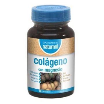 COLLAGEN 600mg cu MAGNESIUM 62,5mg, 90 comprimate, DIETMED-NATURMIL