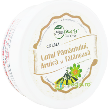 Crema cu Untul Pamantului, Arnica si Tataneasa 120ml