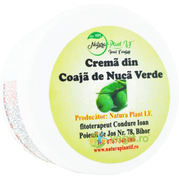 Crema din Coaja de Nuca Verde 50ml