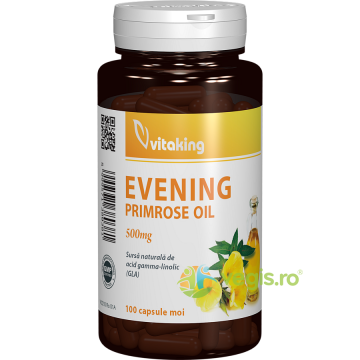 Evening Primrose Oil (Ulei de Primula) 500mg 100cps moi