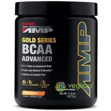 Formula Avansata de BCAA cu Aroma de Mandarine Pro Performance Amp Gold Series 337.5g