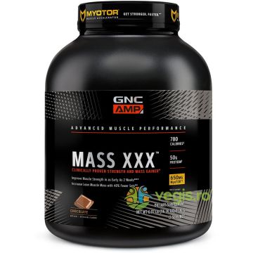 Gainer Proteic cu Aroma de Ciocolata Amp Mass Xxx 2730g