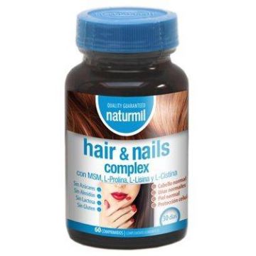 HAIR and NAILS COMPLEX pentru PAR si PIELE, 60 tablete, Naturmil - Type Nature