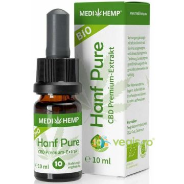 Hemp Pure cu 10% CBD Ecologic/Bio 10ml