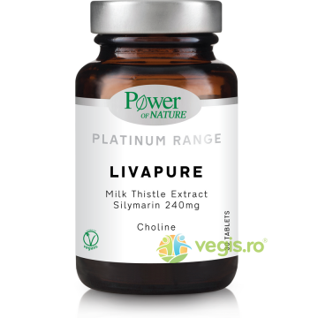 LivaPure- Extract de Silimarina 240mg si Colina Platinum 30tb