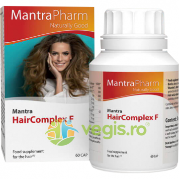 Mantra HairComplex F - Supliment pentru Sanatatea Parului 60cps