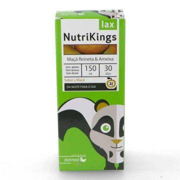 NUTRIKINGS LAX, laxativ natural solutie, 150ml, DIETMED-NATURMIL