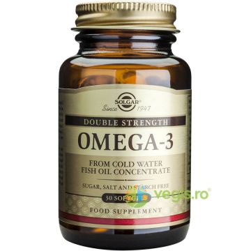 Omega 3 dublu concentrat (Ulei de peste) 700mg 30cps