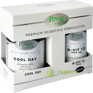 Pachet Cool Day Platinum 30tb + Vitamina B12 1000mg Platinum 20tb