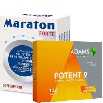 Pachet Maraton 4cps + Potent9 10cps, Adams