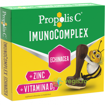 Propolis C Imunocomplex cu Echinacea 20cpr masticabile