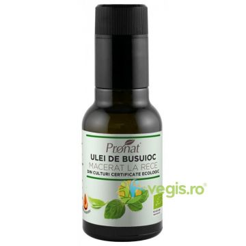 Ulei de Busuioc Macerat la Rece Ecologic/Bio 100ml