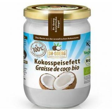 Ulei de cocos Premium dezodorizat, pentru gatit, eco-bio, 500ml, Dr. Goerg