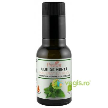 Ulei de Menta Macerat la Rece Ecologic/Bio 100ml