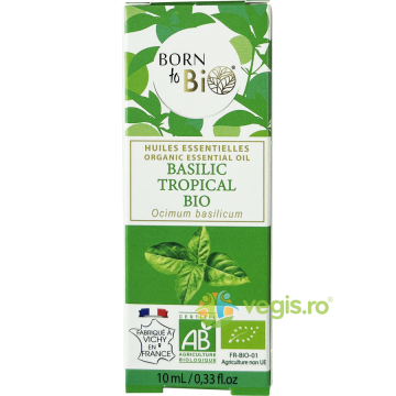 Ulei Esential de Busuioc Tropical Ecologic/Bio 10ml