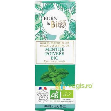 Ulei Esential de Menta Piperita Ecologic/Bio 10ml