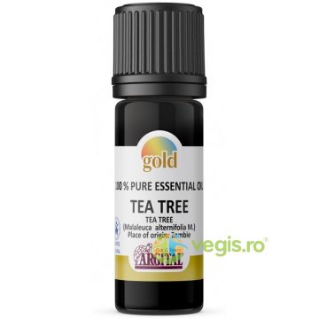 Ulei Esential din Arbore de Ceai Melaleuca pentru Uz Extern Gold 10ml