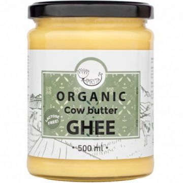 Unt Ghee, eco-bio, 500ml - Amrita