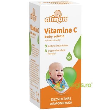 Vitamina C Baby Solutie Alinan 20ml