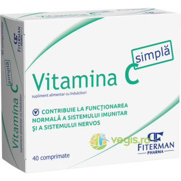 Vitamina C Simpla 180mg 40cpr
