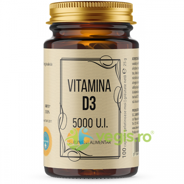 Vitamina D3 5000U.I 100cps moi