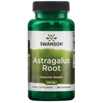 Astragalus Root 470mg 100cps, Swanson Astragalus Root 470mg 100cps, Swanson