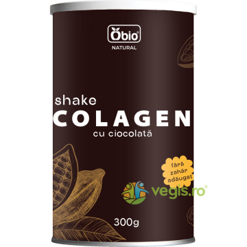 Colagen Shake cu Ciocolata fara Zahar Adaugat 300g