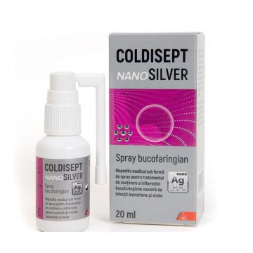 Coldisept Nano Silver Spray bucofaringian 20 ml Arkona
