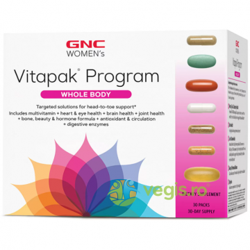 Complex de Multivitamine pentru Sustinerea Intregului Organism Vitapak Program 30buc