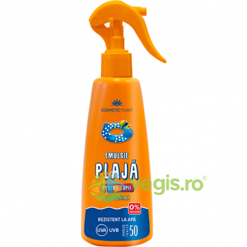 Emulsie Spray de Plaja SPF50 cu Ulei de Catina pentru Copii 200ml