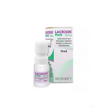 Lacrisek plus spray ocular, 10 mL