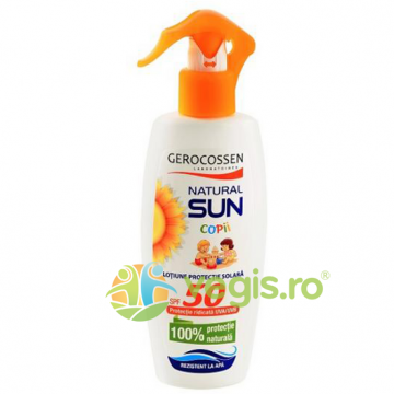 Lotiune Spray de Plaja pentru Copii SPF50 Natural Sun 200ml