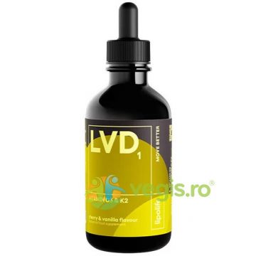 LVD1 - Vitamina D3 si Vitamina K2 Lipozomala 60ml