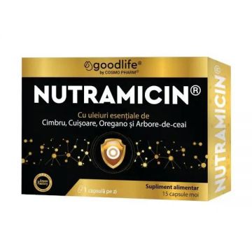 NUTRAMICIN 15 capsule moi - GoodLife - COSMO PHARM
