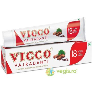 Pasta de Dinti Ayurvedica cu 18 Plante Vicco 200g