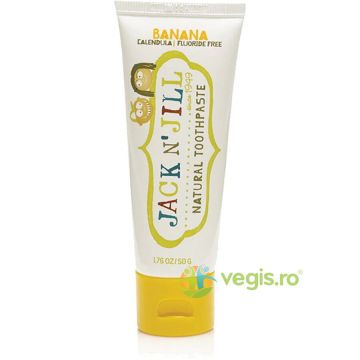 Pasta de Dinti Naturala pentru Copii Aroma de Banane 50g