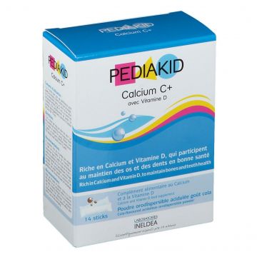 Pediakid Calcium C+ D3 pentru copii 14 plicuri