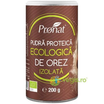 Pudra Proteica de Orez Izolata Ecologica/Bio 200g