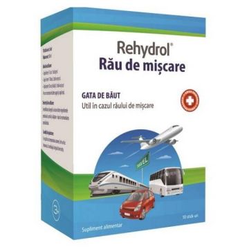 Rehydrol - Rau de miscare 10 stick-uri x 5ml, MBA Pharma Innovation