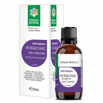 Sinergie de Uleiuri Antiacneic, 20ml | Steaua Divină