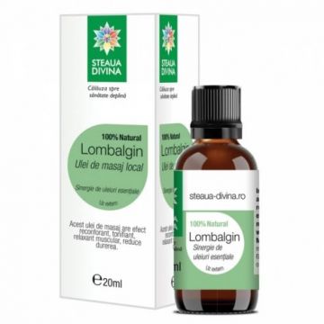 Sinergie de Uleiuri Lombalgin, 20ml | Steaua Divină