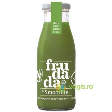 Smoothie cu Ananas, Aloe Vera si Menta 250ml