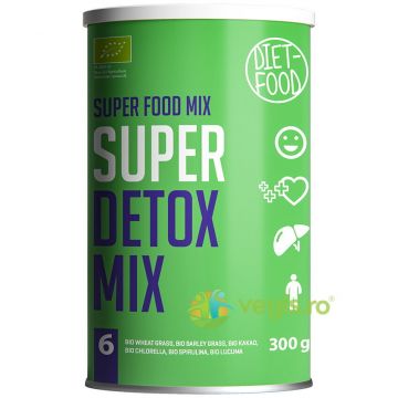 Super Detox Mix Pulbere Ecologic/Bio 300g