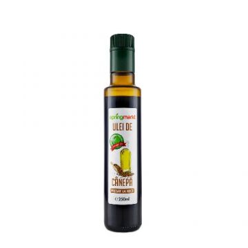Ulei de Canepa, presat la rece, 250ml, springmarkt Ulei de Canepa, presat la rece, 250ml, springmarkt