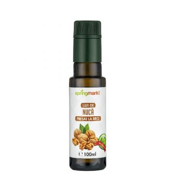 Ulei de Nuca, presat la rece, 100ml, springmarkt Ulei de Nuca, presat la rece, 100ml, springmarkt